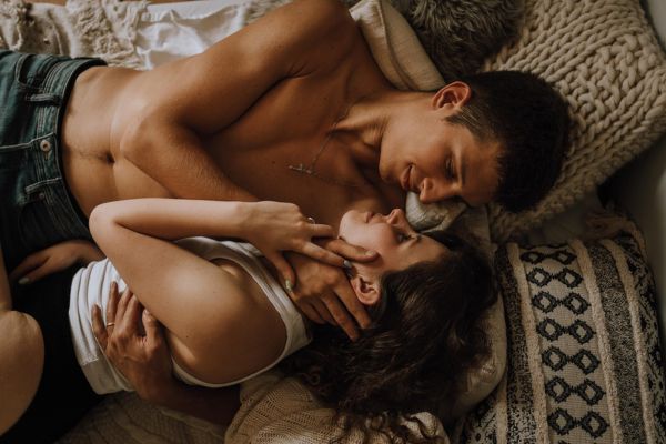 Intimate Couple about